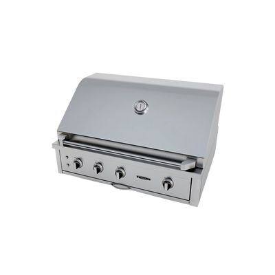 40'' Precision Built-In Open Grill BBQ with Solid Flat Plate - ACG40RBI.1N/L (Carton Damage)