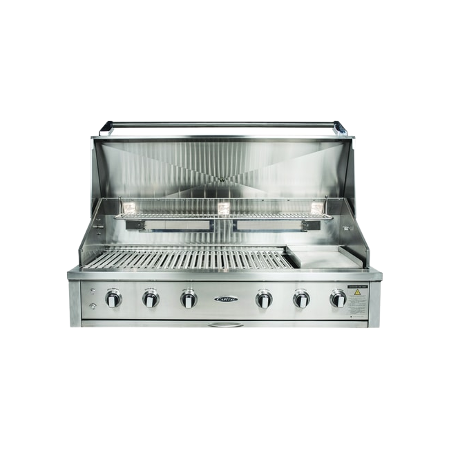52” Built In Barbecue with Open Grill