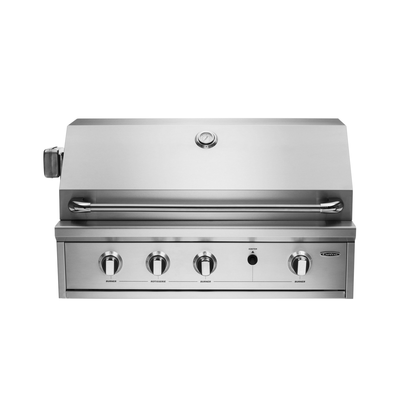 36'' ProGrill Built-in Open Grill BBQ with Solid Flat Plate - PRO36RBIN/L (Carton Damage)